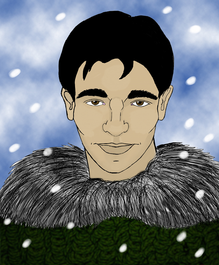 Viktor In Snow